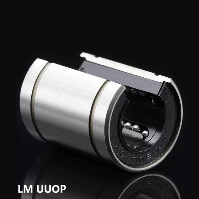 Linear Motion Ball Bearing LM10 12 16 20 25 30 35 40 50 60UU Open CNC Bushing