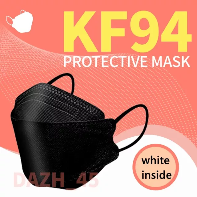 Disposable Face Mask N95 KN95 KF94,White/Black/Pink/Purple etc Non Medical Use