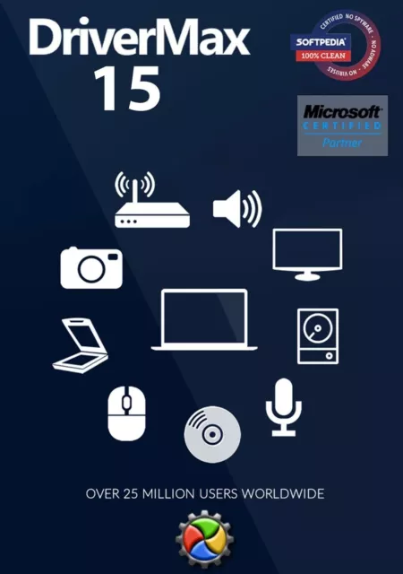 DriverMax 15 WIN zeitlich unbegrenzte Version für bis zu 20 PC Geräte Download