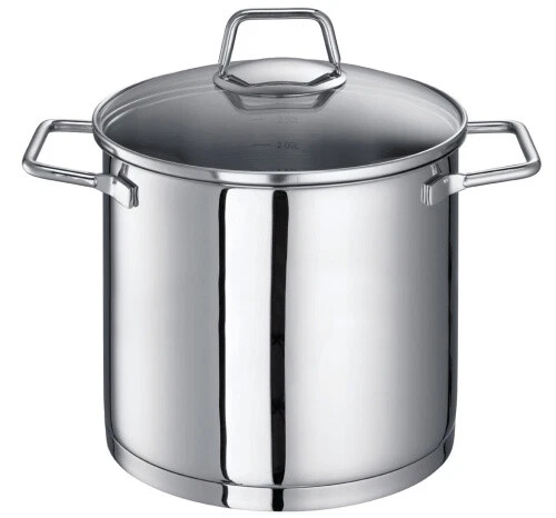 Schulte Ufer Suppentopf Gemüsetopf 20 cm Wega 5 L Edelstahl Deckel Induktion