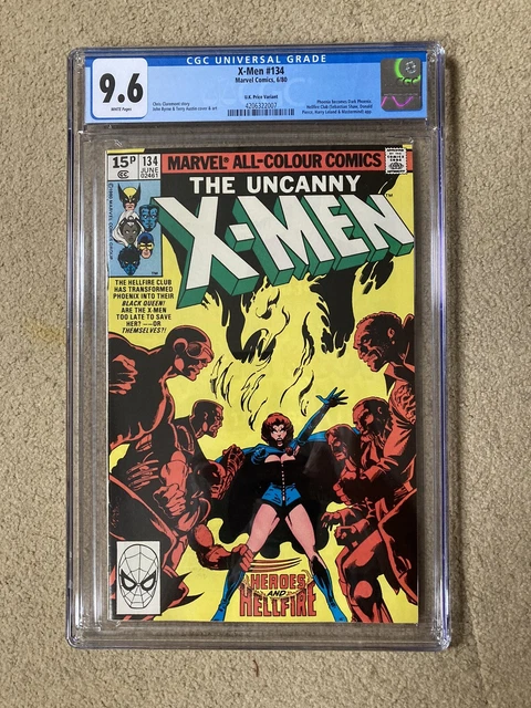 X-Men #134 (1980) Cgc 9.6 Nm+ Highest Graded Uk Price Variant Vs. Hellfire Club