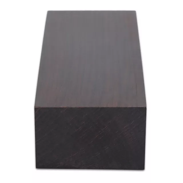 12*4*2.5 Madera de ébano negro material en blanco para instrumentos musicales herramientas ABE