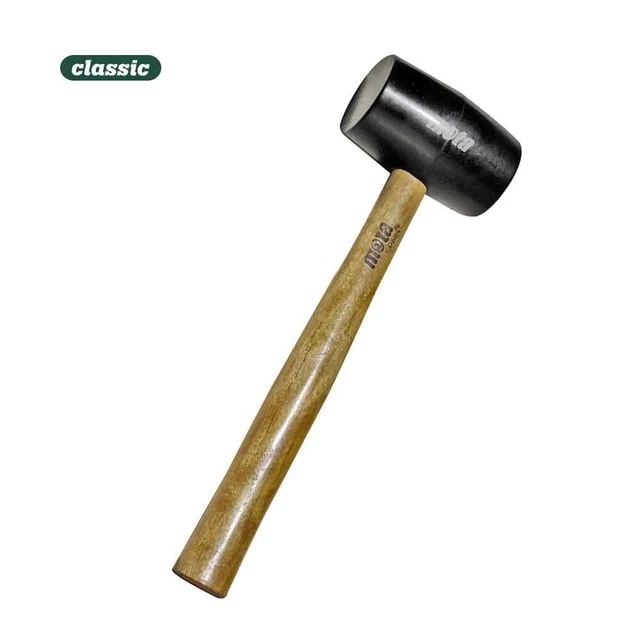 E3/39312 Maillet en Caoutchouc 500Gr Cordage en Bois Mg05