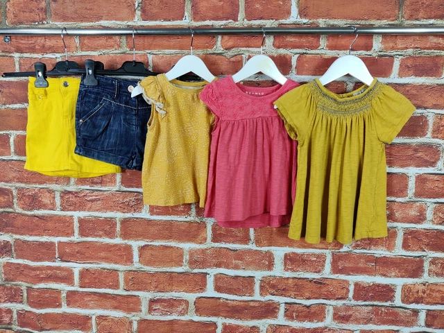 Girls Bundle Age 2-3 Years Next Nutmeg Etc Denim Skirt Shorts T-Shirt Top 98Cm