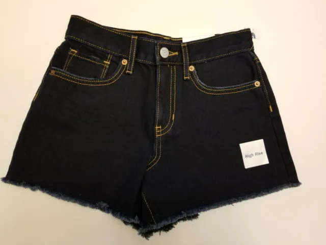 Old Navy Girls Size 10 High Rise Dark Wash Denim Cutoff Shorts NEW WITH TAGS!
