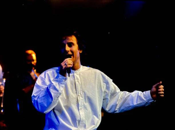 DUTCH SINGER MARCO Borsato performing live on stage 1990s Old Photo $9. ...
