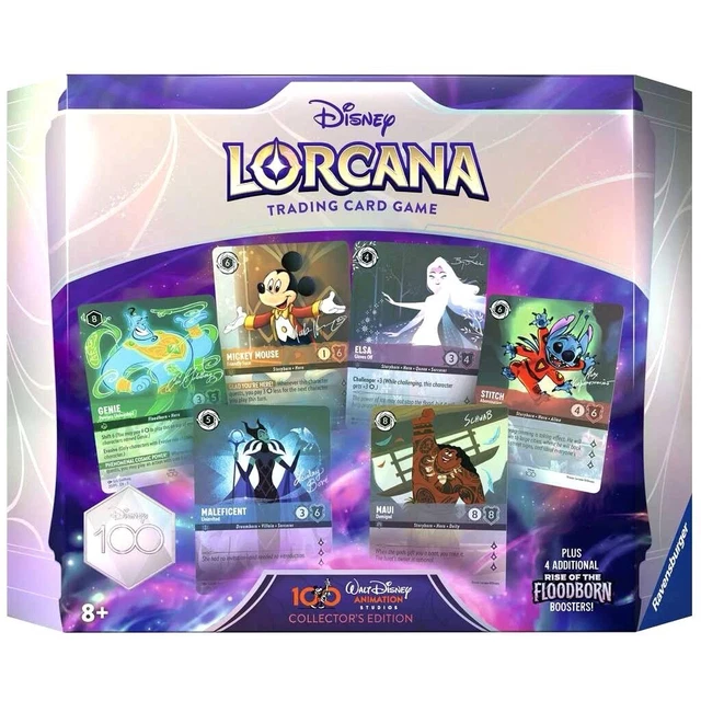 DISNEY 100 LORCANA Rise Of The Floodborn Sealed Collectors Edition Pre Order 170.46 PicClick CA DISNEY 100 LORCANA Rise Of The Floodborn Sealed Collectors Edition Pre Order 170.46 PicClick CA