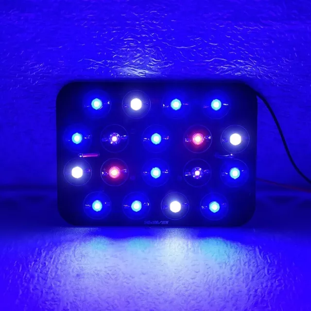 18W UV Blu Giallo Bianco MIX LED + PCB f Lampada fai-da-te Lampadina per piante