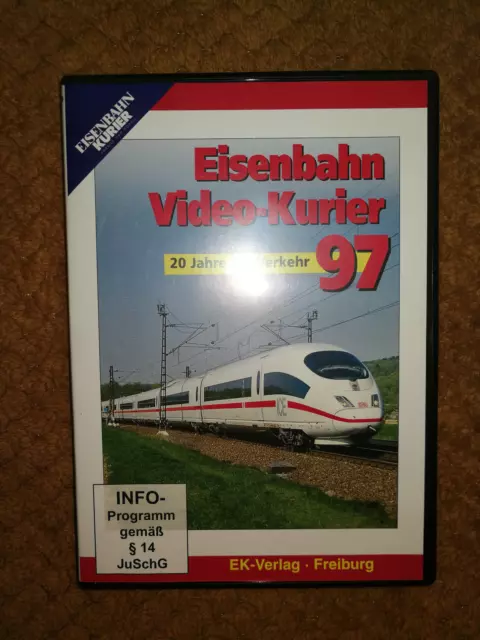 Eisenbahn Video Kurier 97 20 Jahre ICE-Verkehr DVD Dampflok