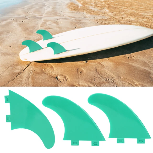 3pcs G5 Surfboard Tail Fin Left Middle Right Surfing Accessories For Longboa