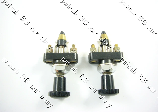 Lot De 2 Interrupteurs Push-pull 12V/24V 20 Mm - Pour Voiture, Moto, Bateau - Marche/arrêt, Filetage Long, étanche