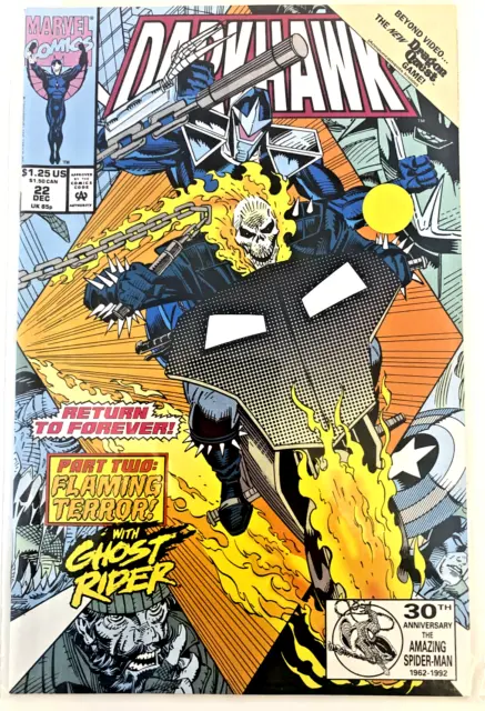 Darkhawk #22 (Dec 1992, Marvel) VF/NM