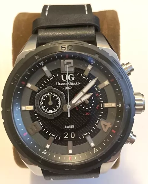 Ulysse girard arbour men's swiss chronograph watch hotsell