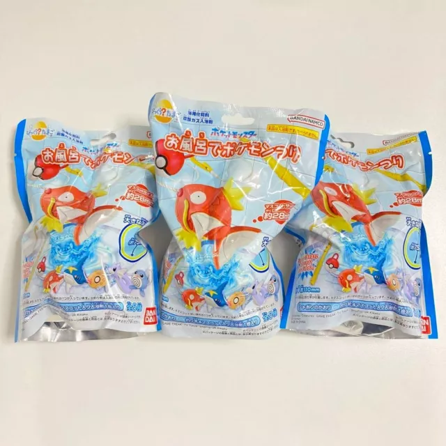 POKEMON BATH BOMB Evee And Friends Japan Bandai 3 Pack Pokemon