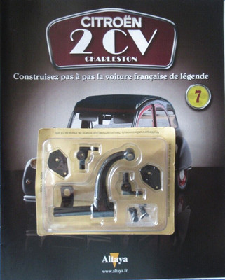 Citroën 2CV Charleston ALTAYA 1/8 N°7 Bras de suspension avant droit Fusées D/ G