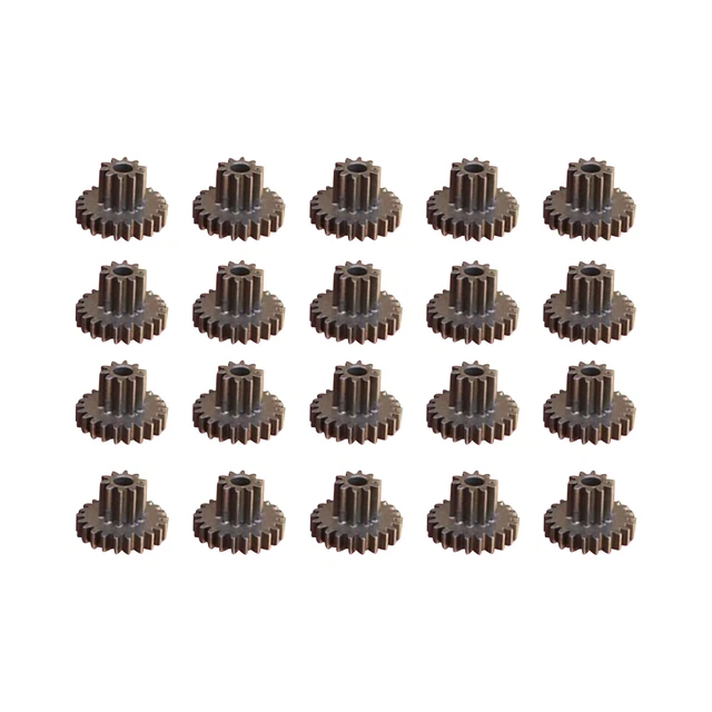 Gruppo ingranaggi riduttori 20 pz foro 24T + 10T 2,1 mm fai da te piccolo strumento parti robot auto giocattolo