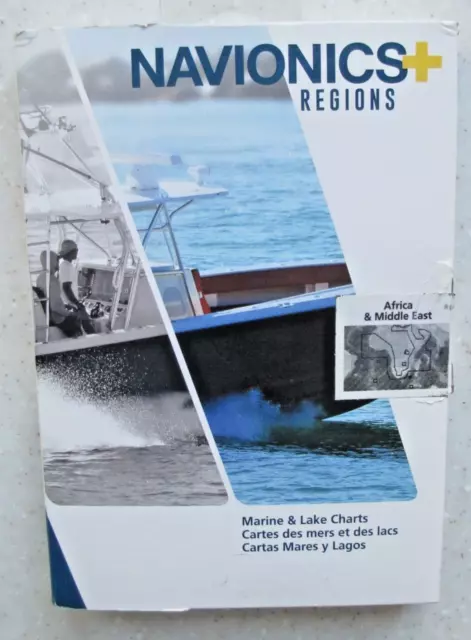 Navionics Navionics+ Regions AFRICA & MIDDLE EAST Marine Charts  MSD/NAV SD Card