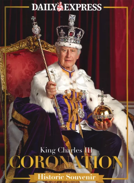 Daily Express Magazine, King Charles III & Camilla Coronation, Historic Souvenir