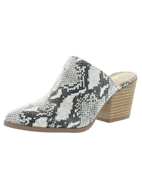 American Rag Women's Heidi Solid Mules Brown Size 10 M