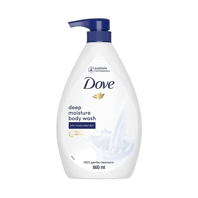 Dove Bagnoschiuma Profondamente Nutriente | 800 ml