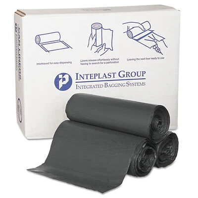 Inteplast Group LINER,HD,36X60,150,BK S366022K INTEGRATED BAGGING SYSTEMS