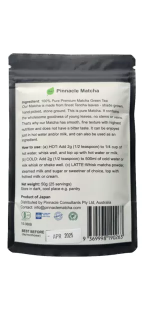 Japanese Matcha Green Tea Powder, Organic Ceremonial Grade Matcha from Kagoshima 2