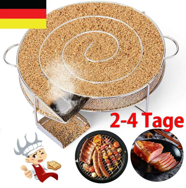 Kaltraucherzeuger Kaltrauchgenerator Sparbrand Räuchern BBQ Räucherspirale