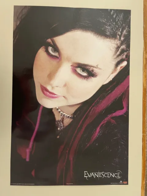 Evanescence,Music Band,Photo By Paul Harries, Authentic Licensed 2004 Poster