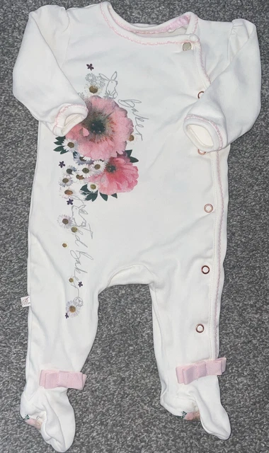 Ted baker baby girl babygrow 0-3 Months