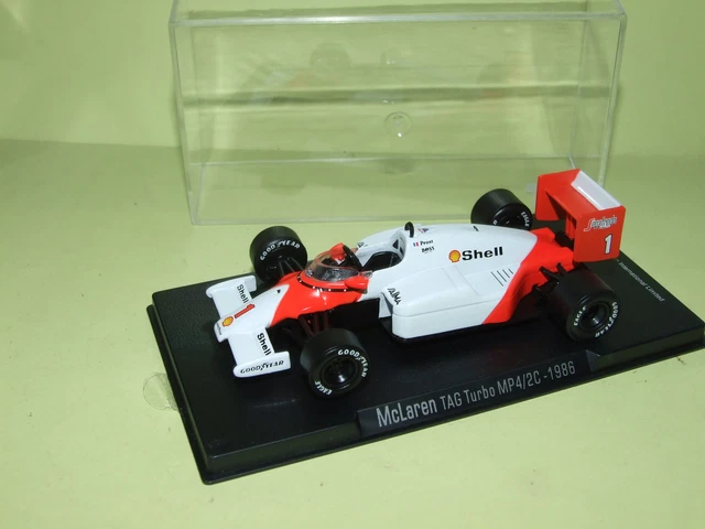 Decals F1 McLaren 1986 MINIF: MCLAREN MP4/2C KEKE ROSBERG 986 GP DE PORTUGAL Calcas Escala 1:32 1:43
