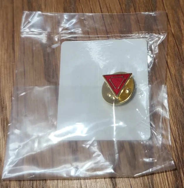 BSA Boy Scout Order of the Arrow OA Vigil Triangle Lapel Hat Pin