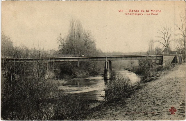 CPA AK Champigny Bords de la Marne, Le Pont FRANCE (1282235)