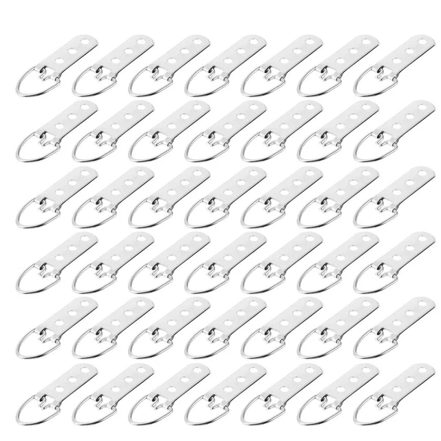100pcs cintres de cadre photo trois trous crochets suspendus crochets robustes