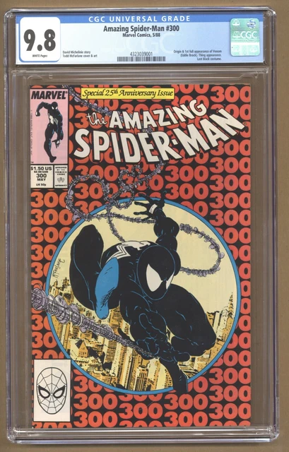 Amazing Spider-Man 300 (CGC 9.8) Origin/1st app. Venom Last black costume T561