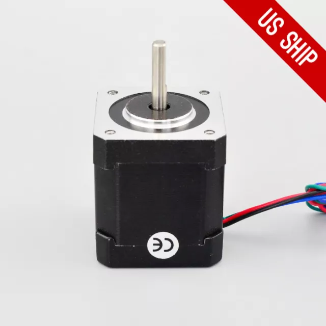 STEPPERONLINE Nema 17 Stepper Motor 84oz.in(59Ncm) 2A 17HS19-2004S1 3D Printer