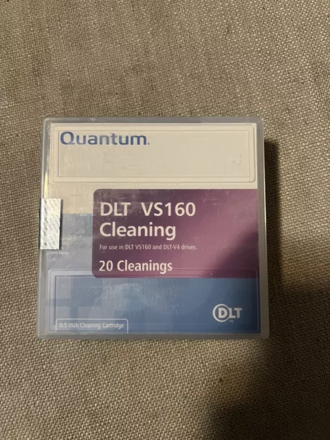 Quantum Dlt Vs160 Cleaning Cartridge 20 Cleanings Nib