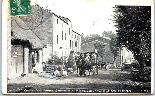 63 SOMMET PUY DE DOME  carte postale ancienne [REF 53113]
