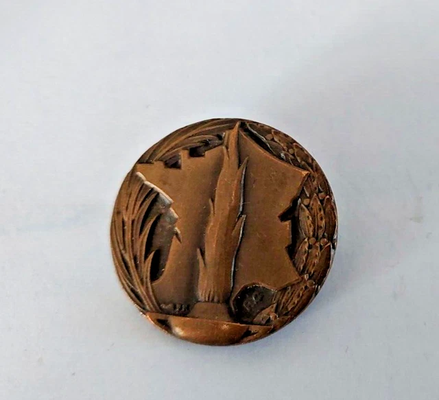 Broche Vintage JACF - Insigne émail Jeunesse Agricole Catholique De France - Pièce De Collection, Souvenir Historique