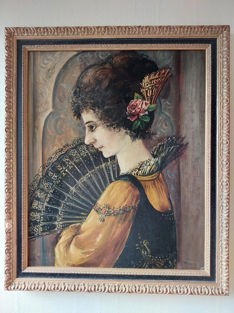 Peinture Originale De Peter Reichle – 'Miracle Violet' – Acrylique Signée 75x50cm