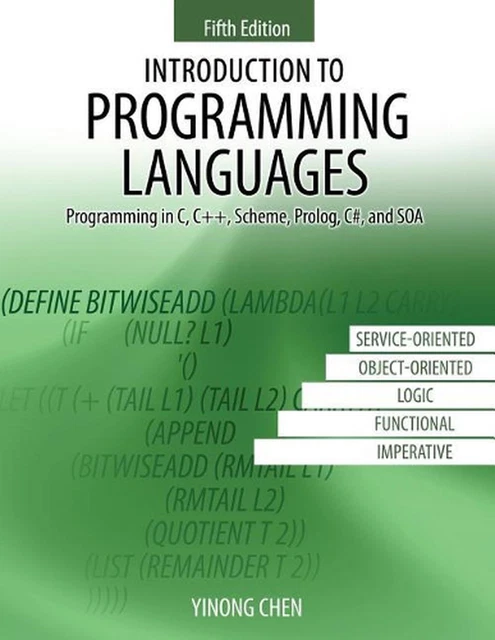 INTRODUCTION TO PROGRAMMING Languages: Programming in C, C++, Scheme ...
