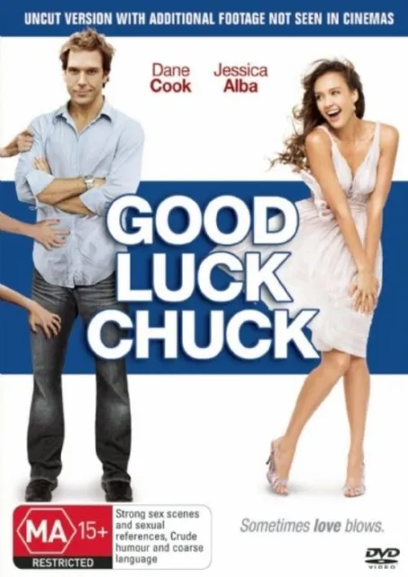 Good Luck Chuck (R4 DVD) Dane Cook & Jessica Alba  FREE POST