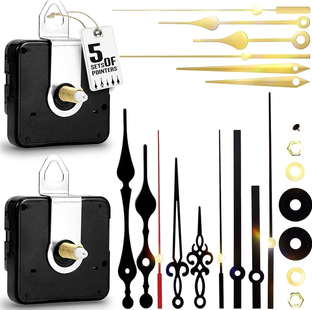 CLOCK MECHANISM REPLACEMENT, Battery Operated Quartz Movement Silent