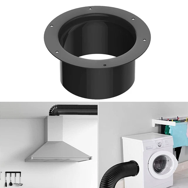 Connecteur à Bride Murale En ABS Pour Tuyau De Ventilation Et Connexion