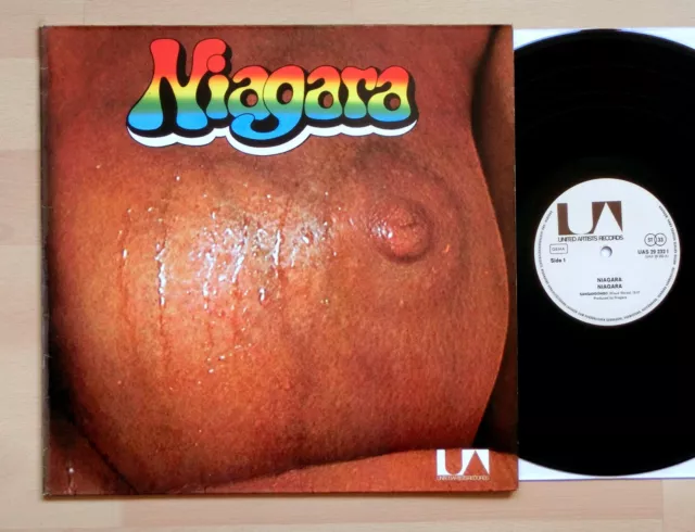 Niagara ‎- Same 1970 LP 1st German United Artists Rec Gatefold Kraut Breaks VG++
