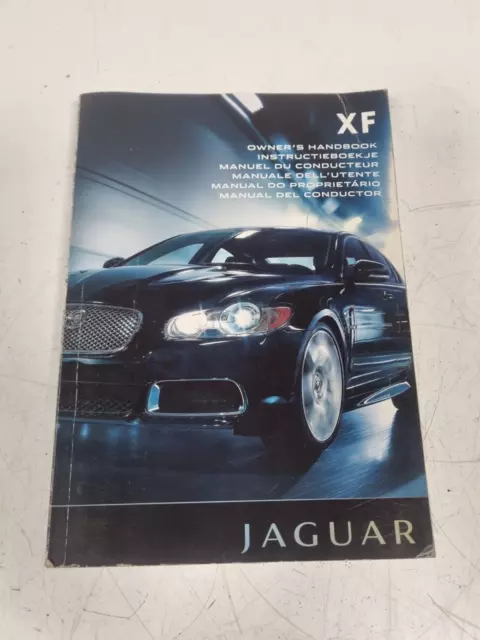 Jaguar XF X250 07-12 Owners Manual Handbook (Pre Facelift)