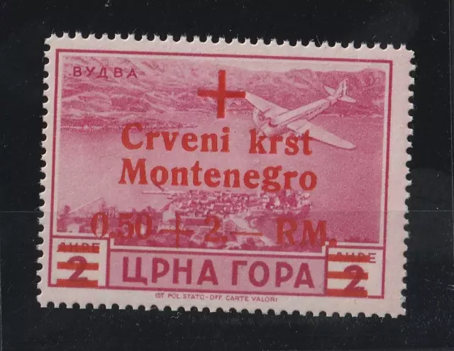 Besetzung Montenegro MiNr. 35 ** postfrisch