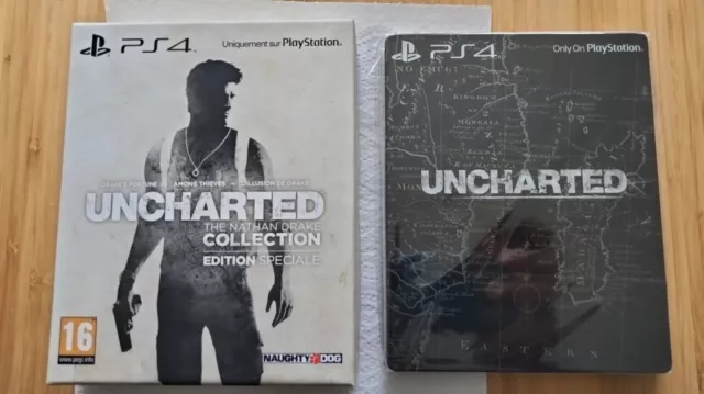 Uncharted Collection PS4 - Collector's Edition + Steelbook