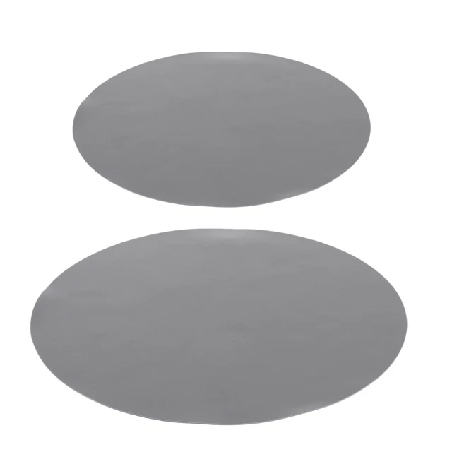 2 pz friggitrice ad aria calda tappetino pasticceria in silicone rotondo microonde autunno