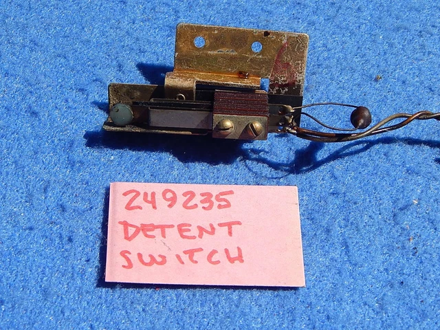 Seeburg K200 201 222 DS160 SS160 thru STD4 Detent Switch # 249235