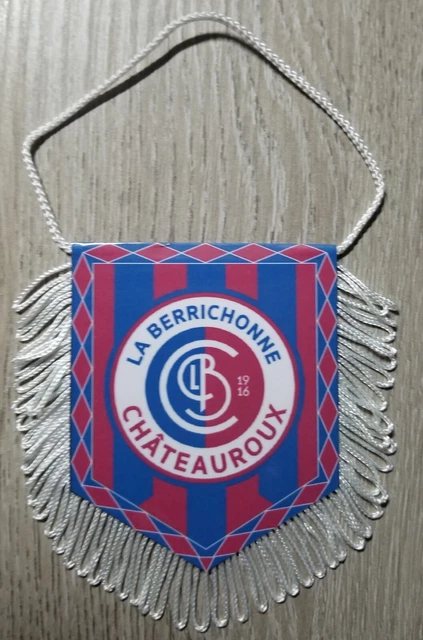 Fanion Vintage La Berrichonne Chateauroux - Football Rétro, Supporter, Années 90